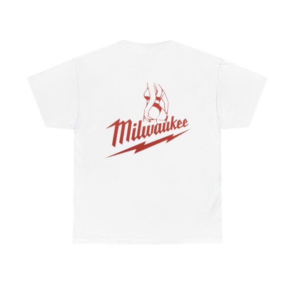 Funny Milwaukee T-shirt - Milwaukee Tools Tshirt, Stylish Milwaukee Apparel - Shirts For Men, Mens Western Wear, Mens Gifts Streetwear - Image 2