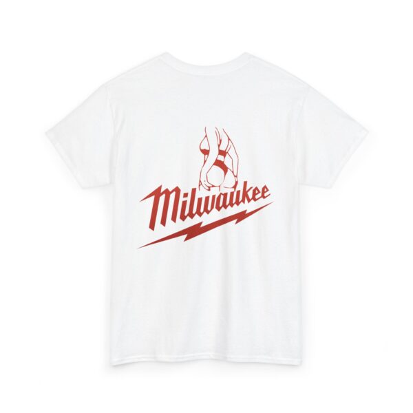 Funny Milwaukee T-shirt - Milwaukee Tools Tshirt, Stylish Milwaukee Apparel - Shirts For Men, Mens Western Wear, Mens Gifts Streetwear - Image 4